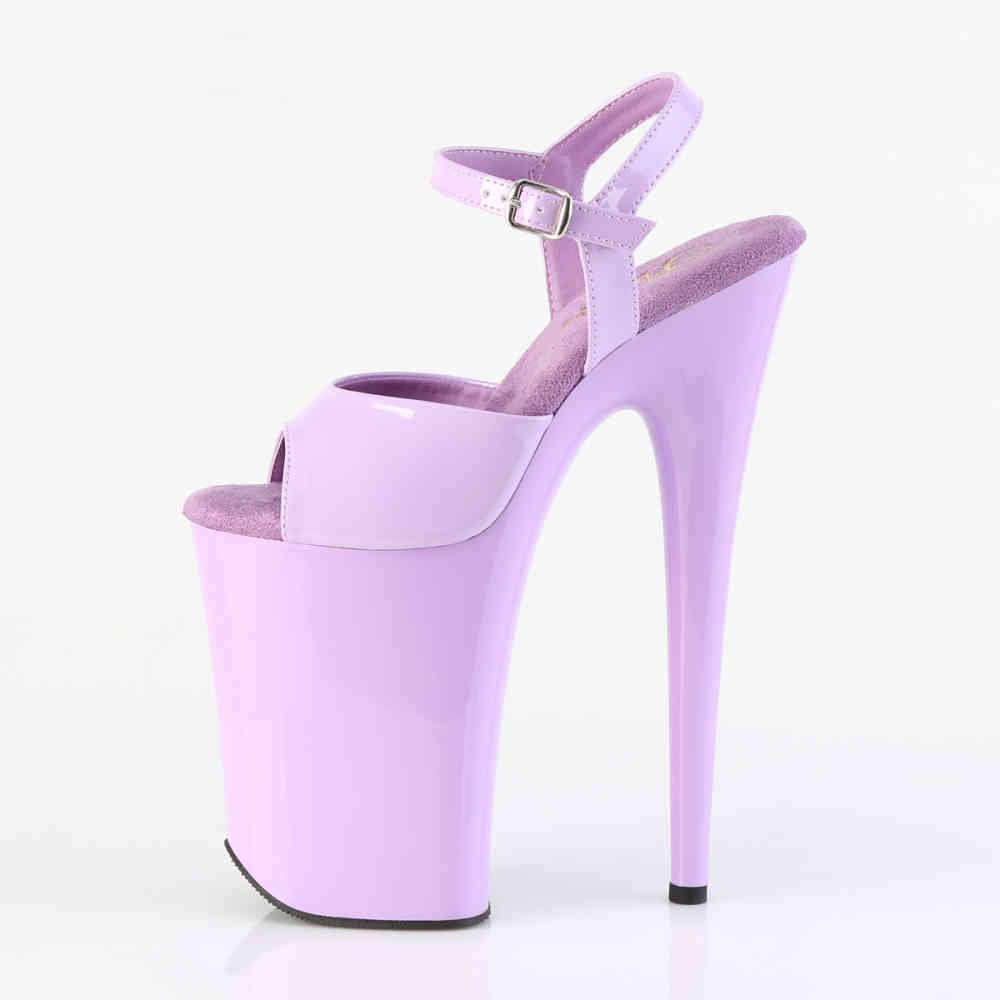 Pleaser - INFINITY-909 Sandaal met enkelband, Paaldans schoenen - Paars/Paars
